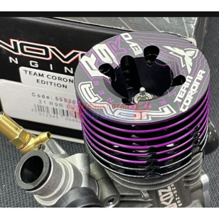 Nova R9R EVO Team Corona Factory Edition .21 DLC Shaft 9-ports On-road Ceramic Bearing Nitro Engine 